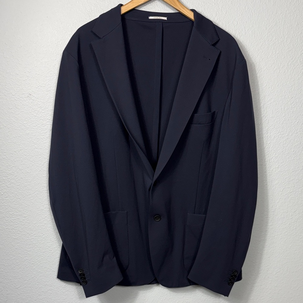 Fradi Men's Slight Techno Single-Breasted Blazer